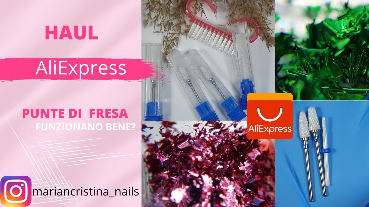 🔥✅HAUL Aliexpress nails/ ACCESSORI / Swarovski e tanto altro/ SPACCHETTAMENTO UNGHIE ALIEXPRESS