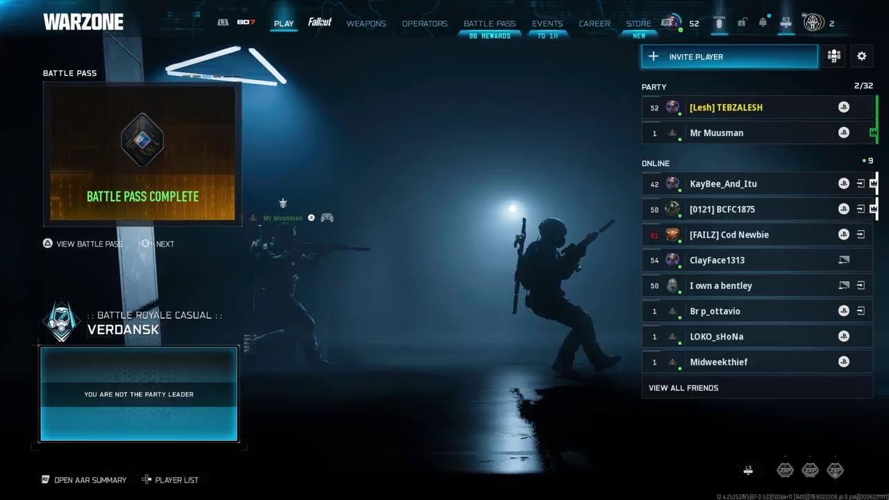COD PESTIGE LEVEL 5 LESH