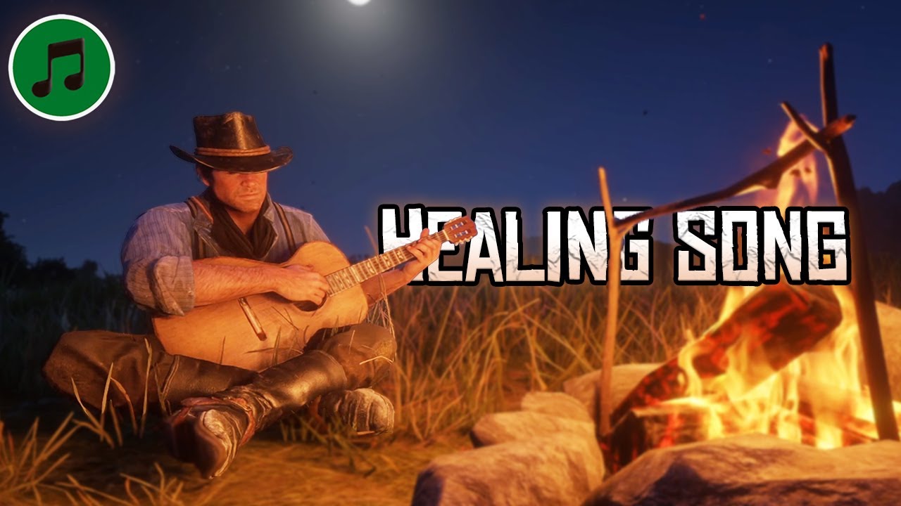 Healing Song | Calming Western Ambient Guitar | Red Dead Redemption 2 Inspired Music