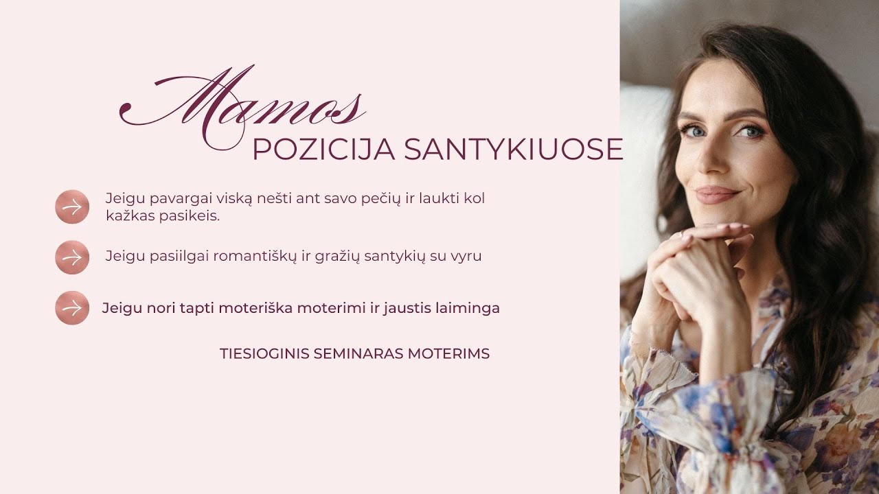 Kas yra Mamos pozicija santykiuose su vyru
