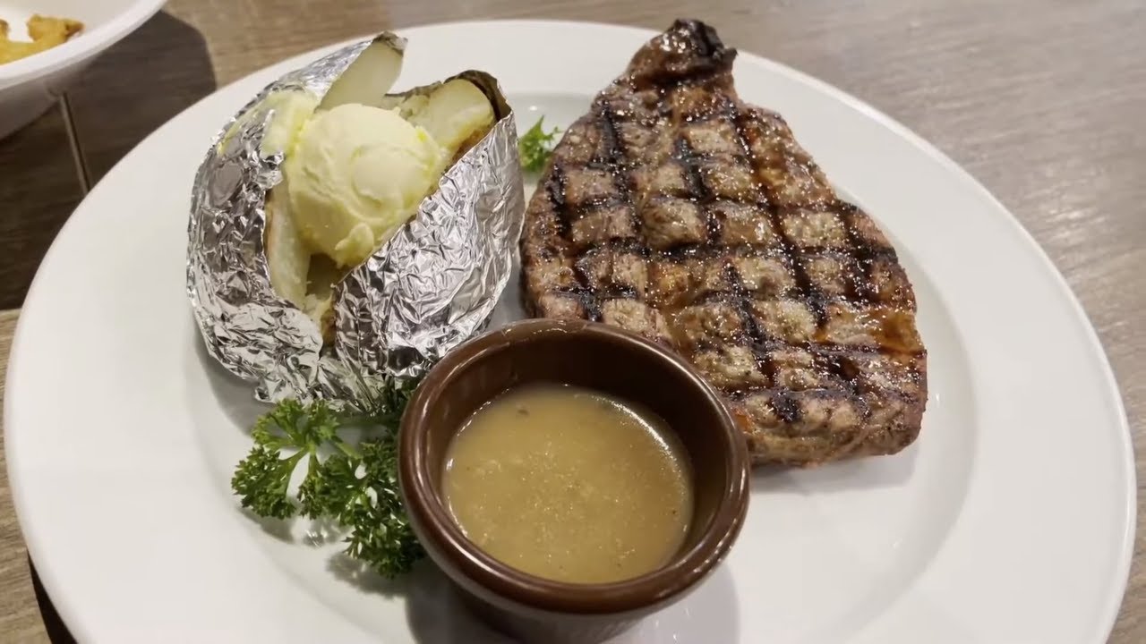 Steak and All-You-Can-Eat Salad Bar Buffet