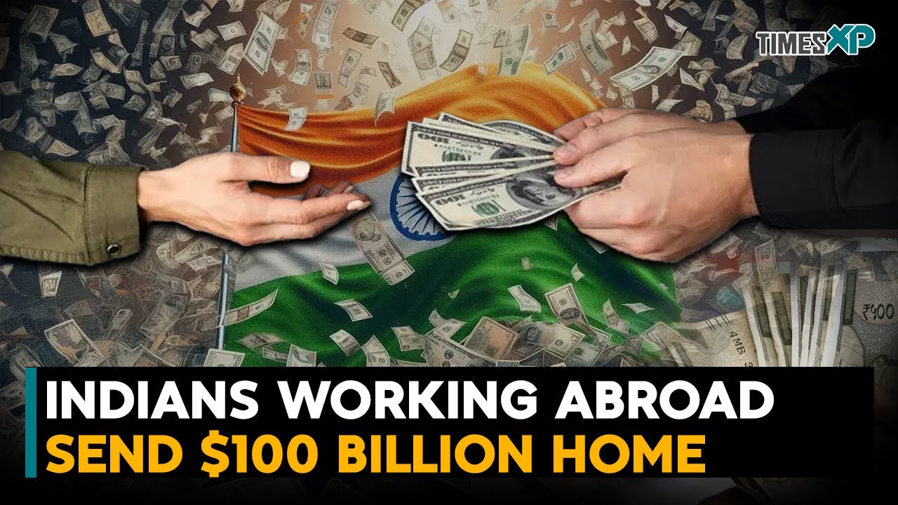Indians Working Abroad Including US, UK & Canada Send $100 Billion Home
