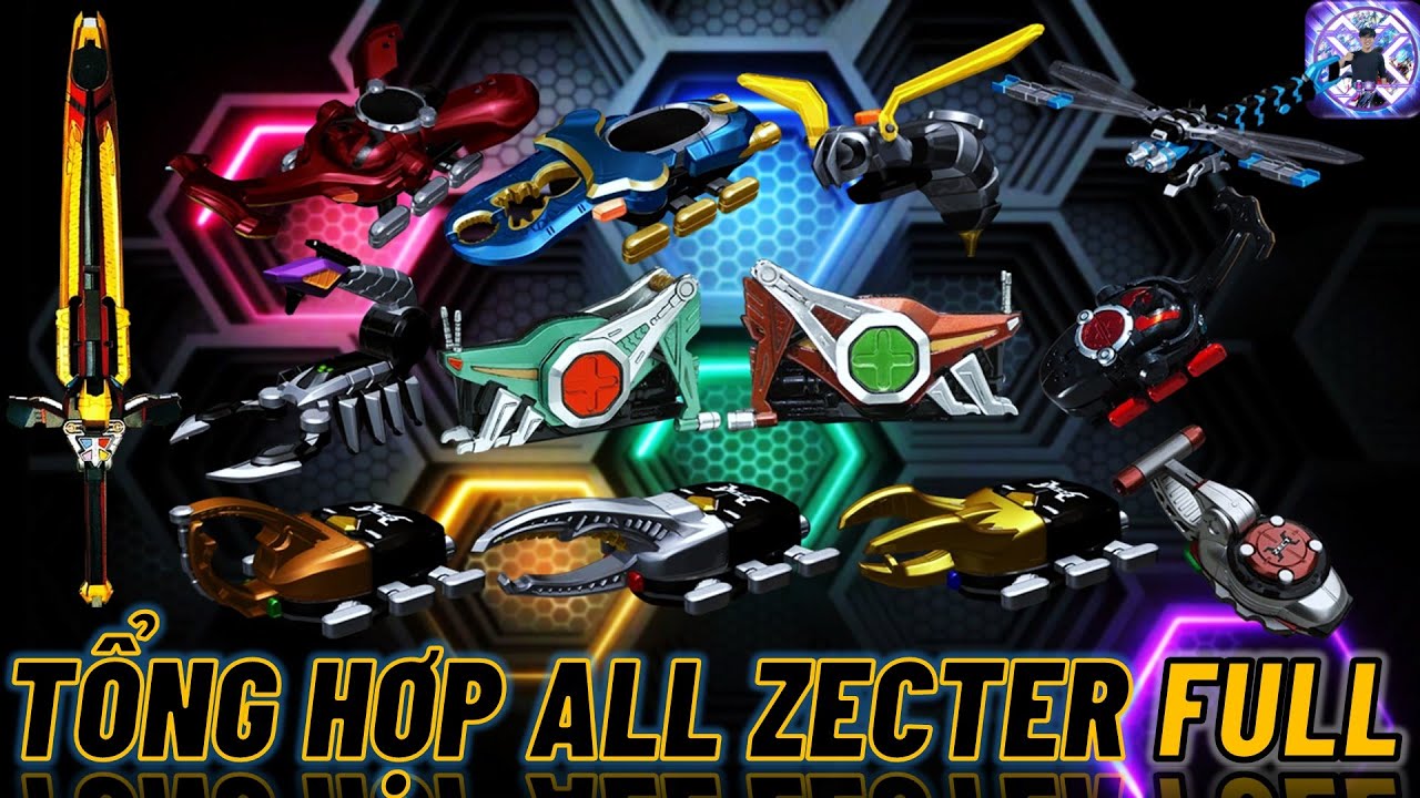 Tổng Hợp Zecter FULL | Kamen rider Kabuto | RiderXAll