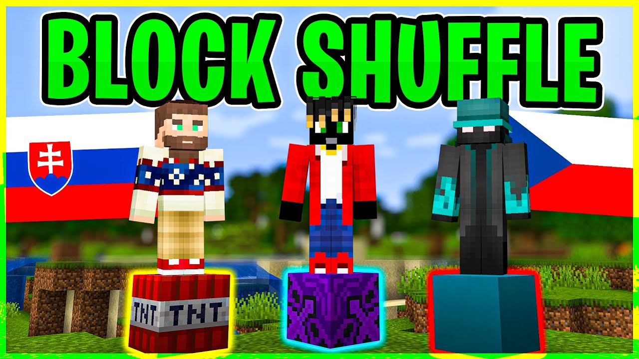 BLOCK SHUFFLE, ALE SE HROU ČESKY A SLOVENSKY!😂|[MarweX&@fatlaax&@BoSeBerserker&@b0tFleyz&@FurryLIDL]
