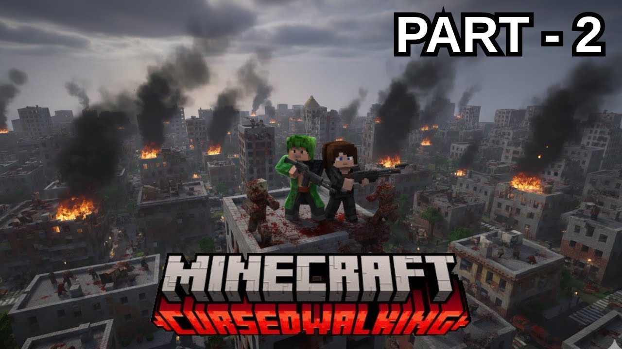 Minecraft Ama Dünya ZOMBİ SALGININA UĞRADI!