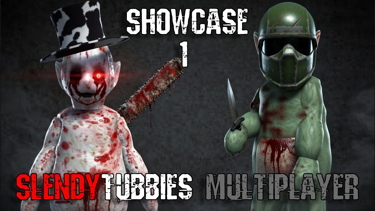Slendytubbies Multiplayer | ShowCase Gameplay – Collect Mode (game in development)