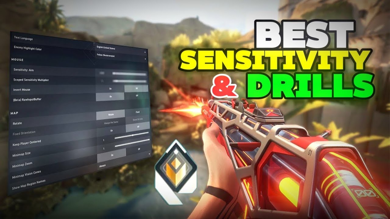 Best Sensitivity and Drills for VALORANT #valorant #gaming #valorant3k #valorantindia #gamer