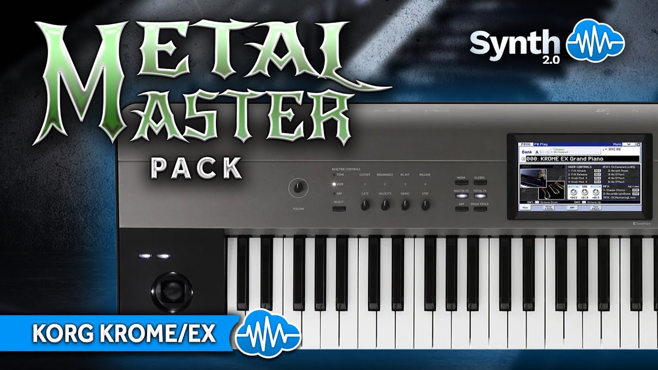 METAL MASTER PACK | KORG KROME / KROME EX | SOUND LIBRARY