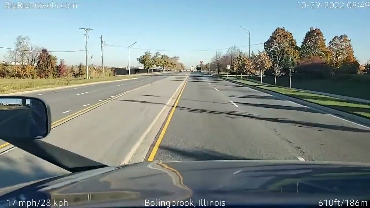 BigRigTravels LIVE | Bolingbrook to Hodgkins, IL (10/29/22 8:44 AM)