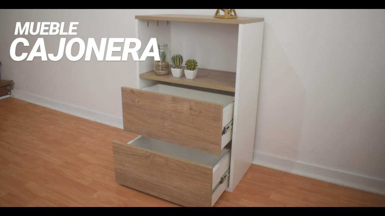 COMO HACER MUEBLE CAJONERA By Faplac - PROYECTO MUEBLE