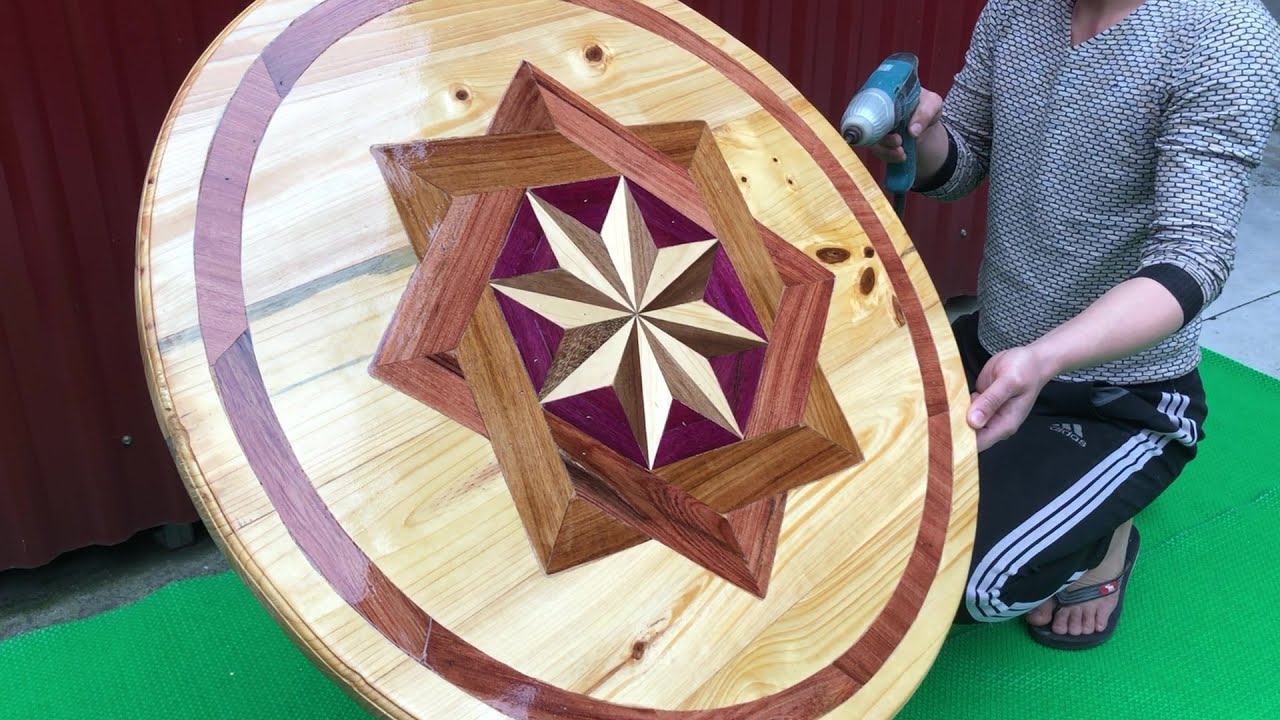 Amazing Design Ideas - The Perfect Combination of 3D Round Table and Smart Table Legs