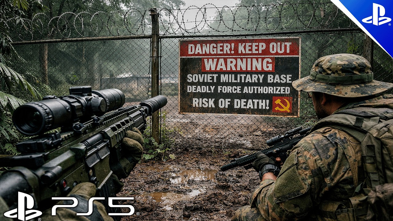 Americans Invade Soviet Military Base (PS5) Immersive ULTRA Graphics Gameplay [4K60FPS] Call of Duty