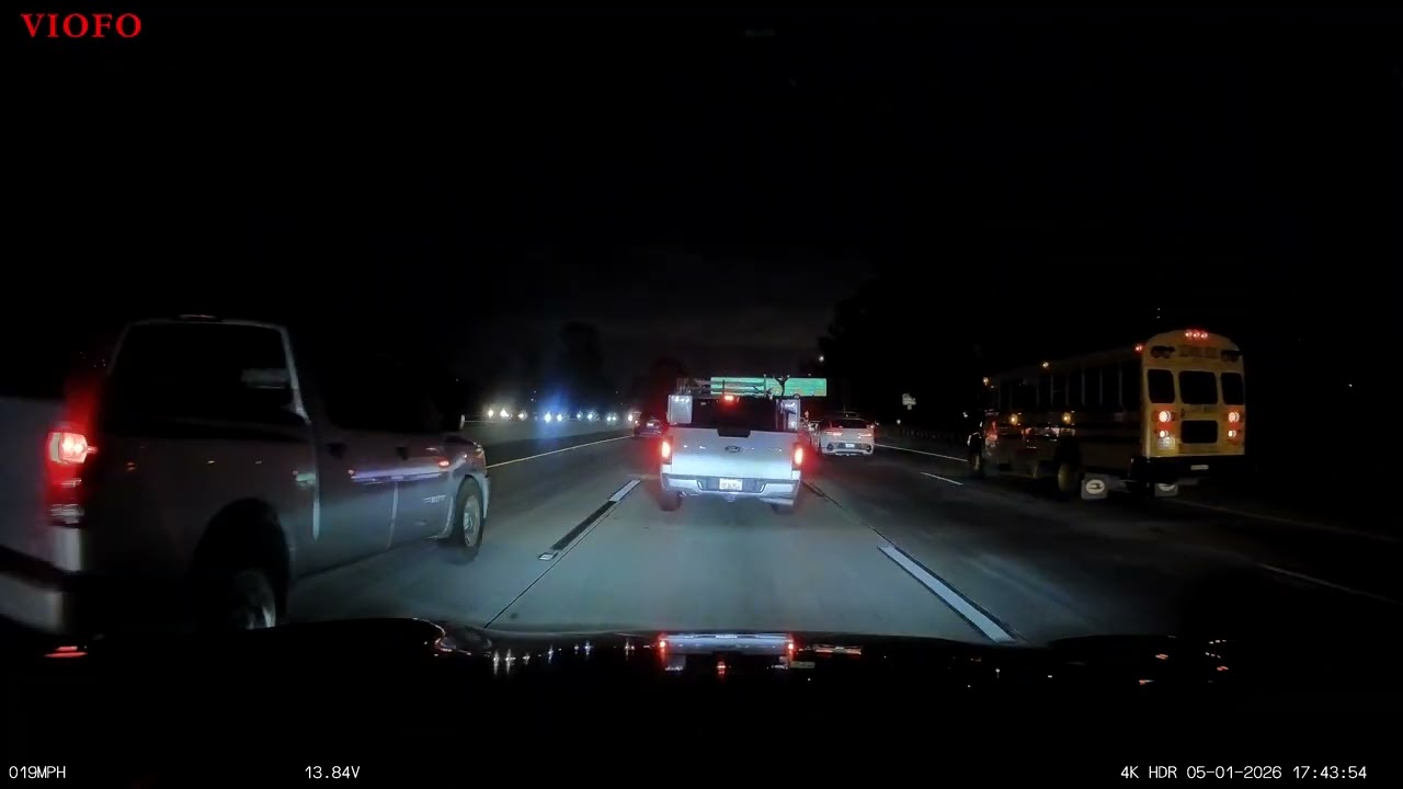 Lái Xe Trên Cao Tốc Ở Mỹ Tiểu Bang California Buổi Chiều I-5S | I-10E 01-05-2026 Viofo