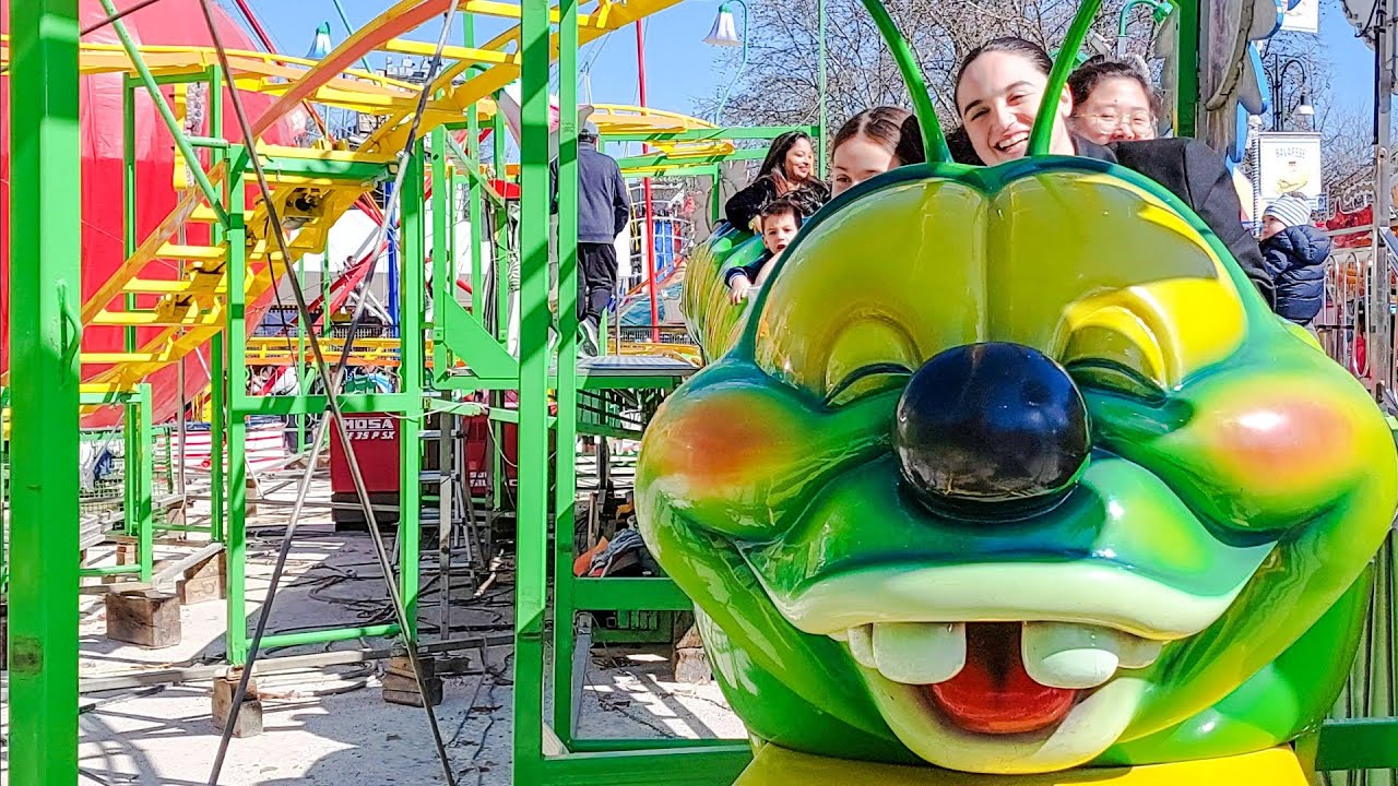 Lunapark Meneghino Giostre 🇮🇹 BRUCO Offride 4K