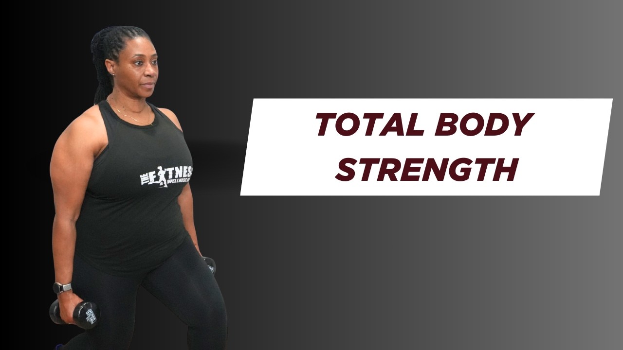 Total Body Dumbbell Strength Workout for Women Over 40 | Low Impact