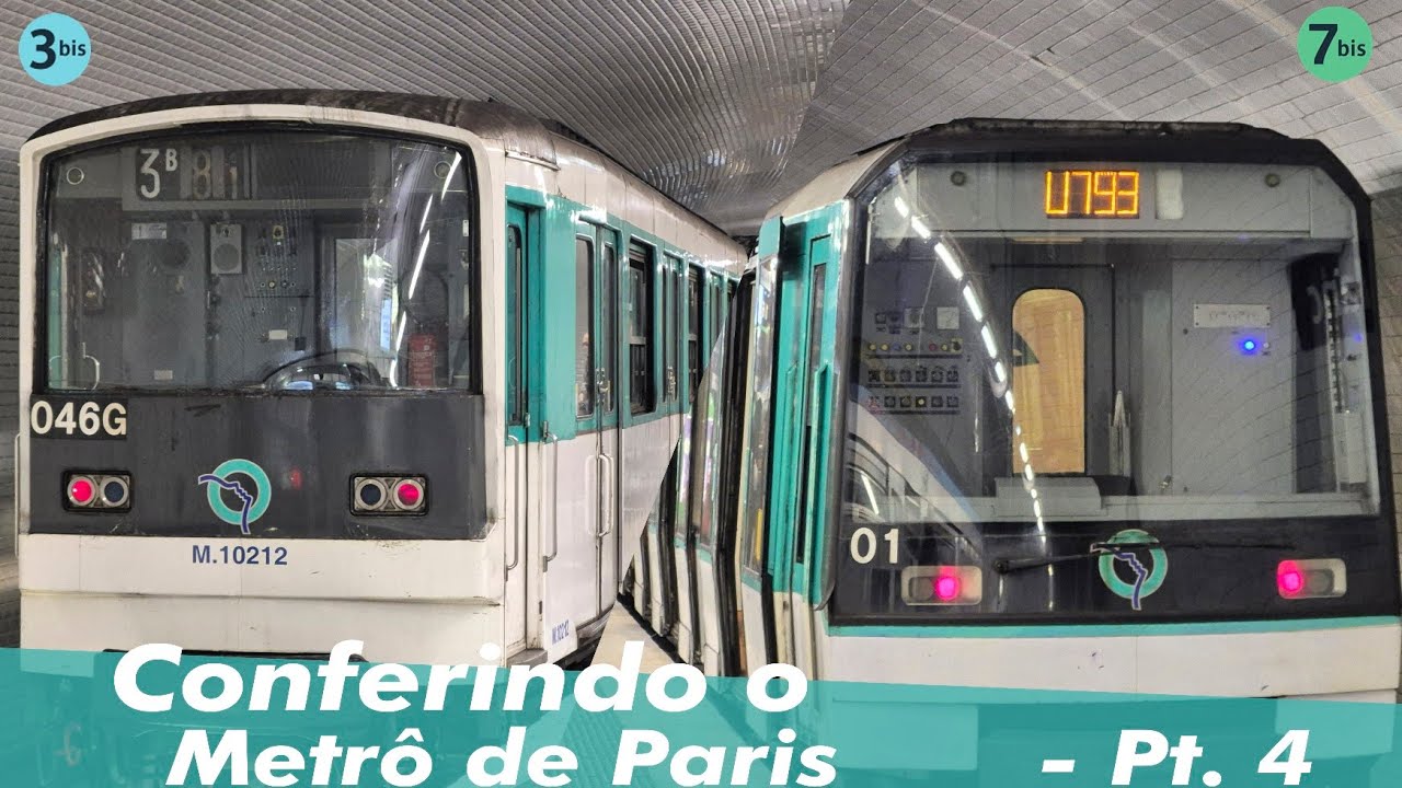 Conferindo || Metrô de Paris - Parte 4 🇫🇷