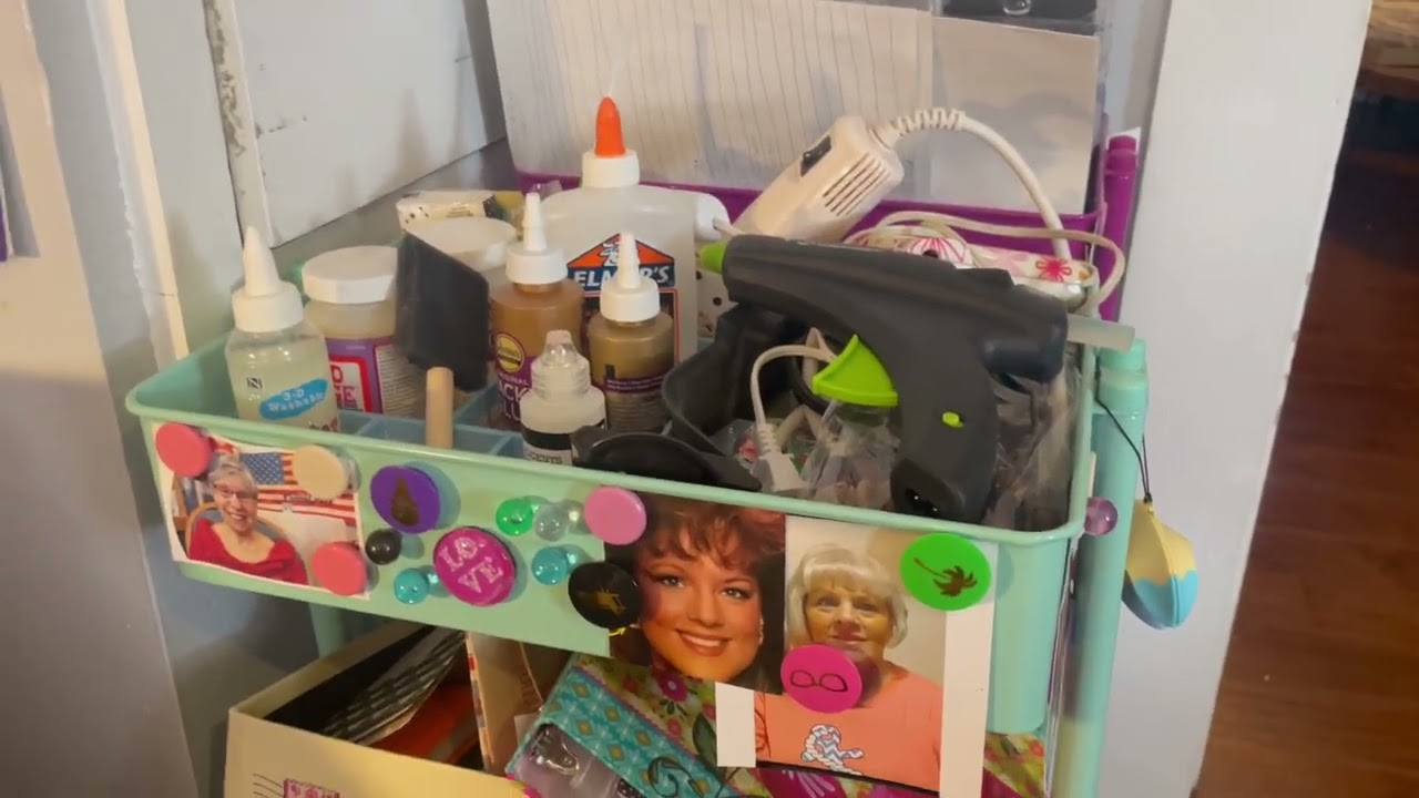 ￼ Getting My Craft Supplies Into Drawers | Craft Room Organization Part 2