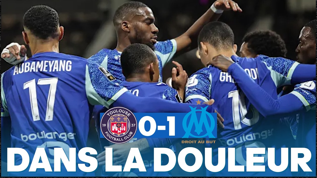 🔥 TOULOUSE 0-1 OM : 3 points et un clean-sheet, l'OM assure l'essentiel !