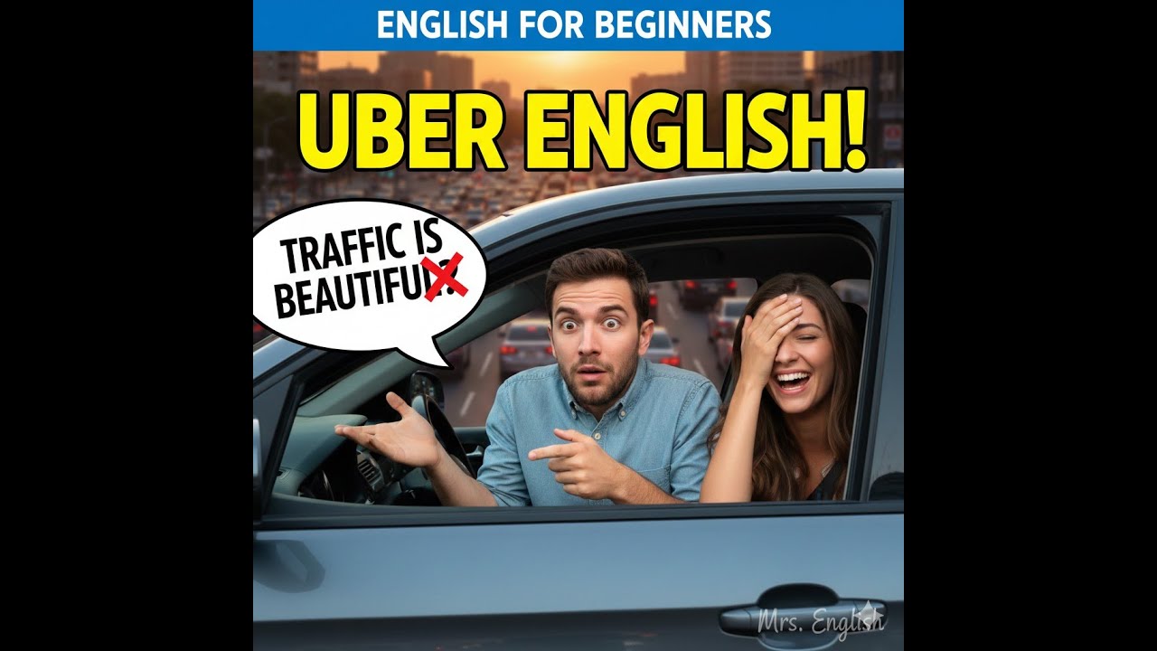 Speak English Confidently | Uber Driver Conversation for Beginners