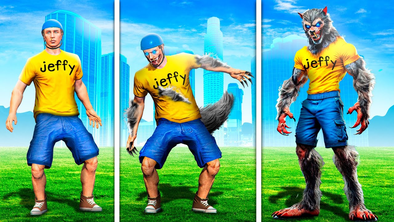 Jeffy Becomes A WEREWOLF In GTA 5!
