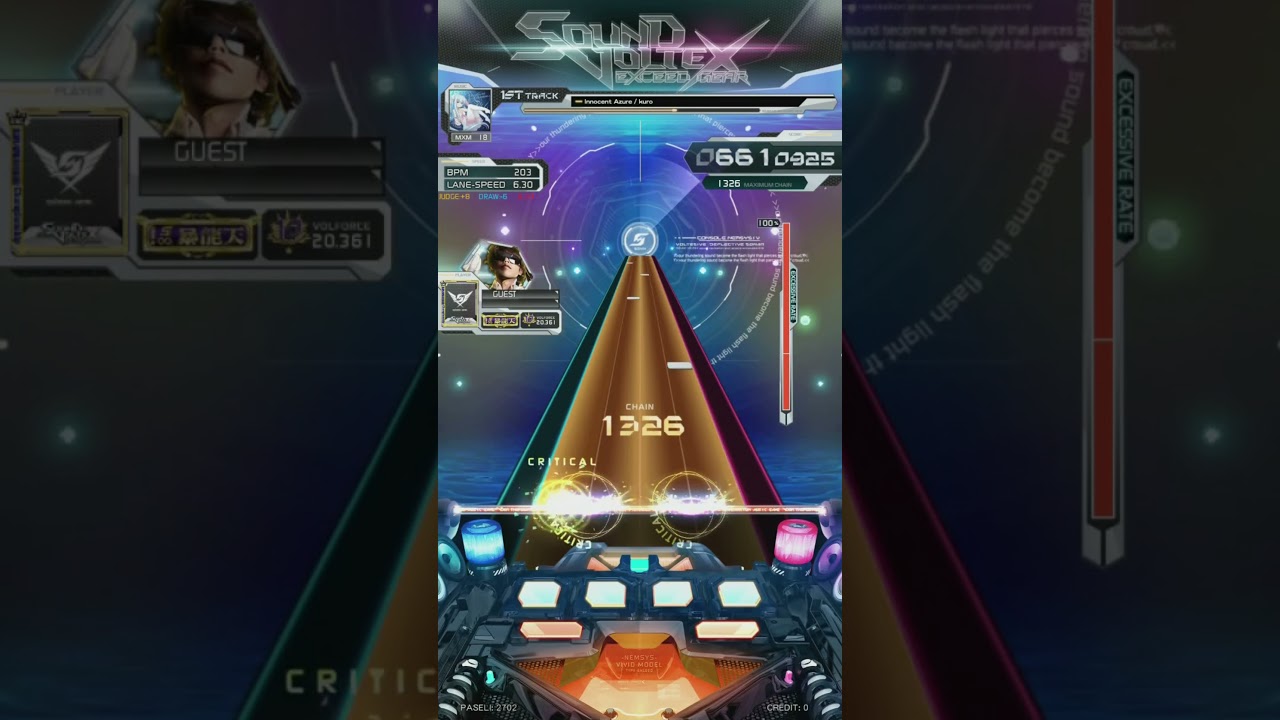 [SDVX] Innocent Azure [MXM 18] (譜面確認)