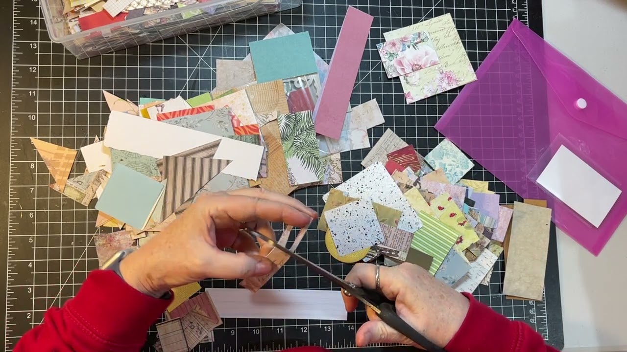 Scrappy Saturday! - Organizing my Scraps!