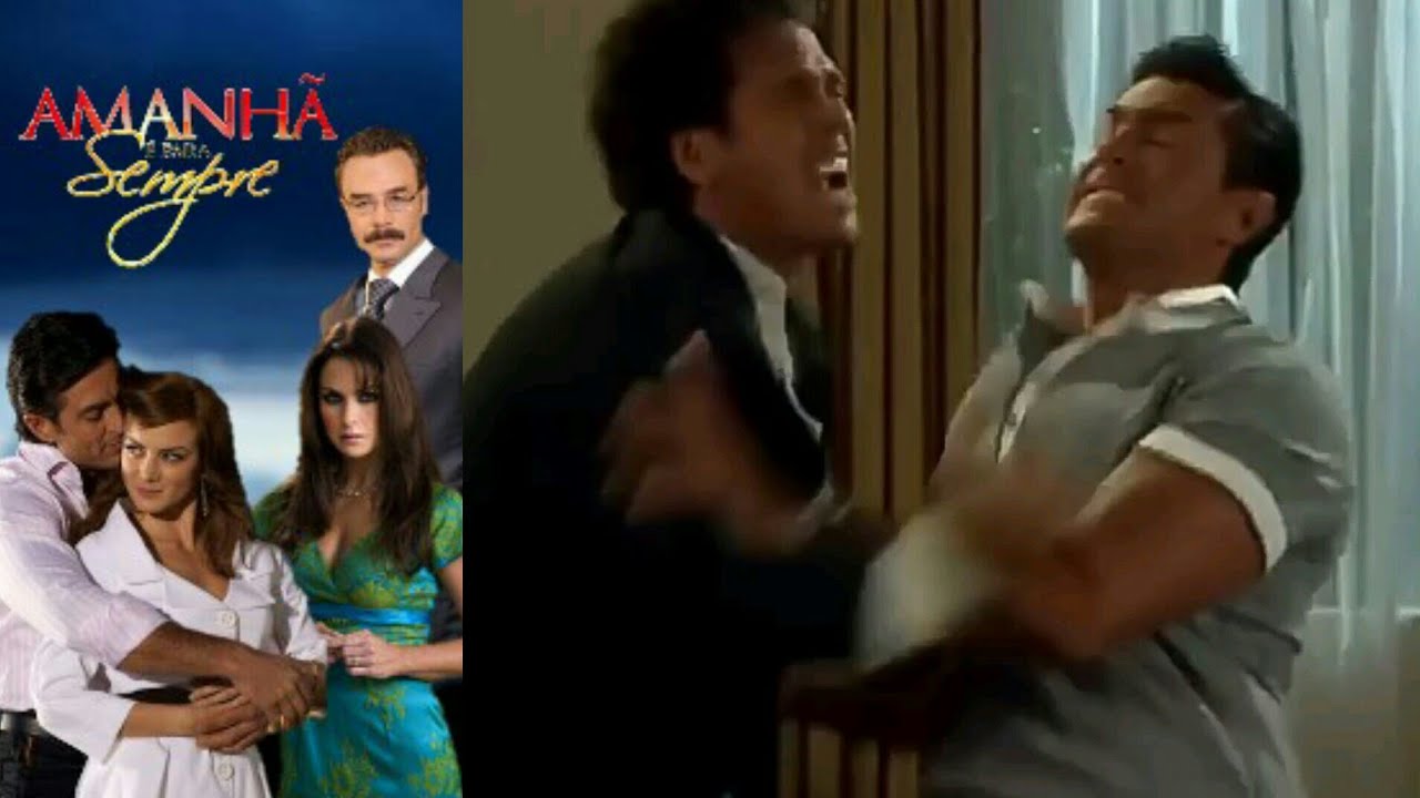 AMANHÃ É PARA SEMPRE- Eduardo da uma surra em Camilo(SEM CORTES)