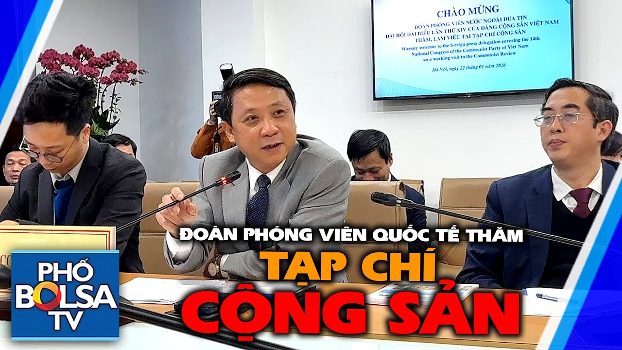 Thăm to&agrave; soạn Tạp ch&iacute; Cộng Sản, đặt thẳng c&acirc;u hỏi về 