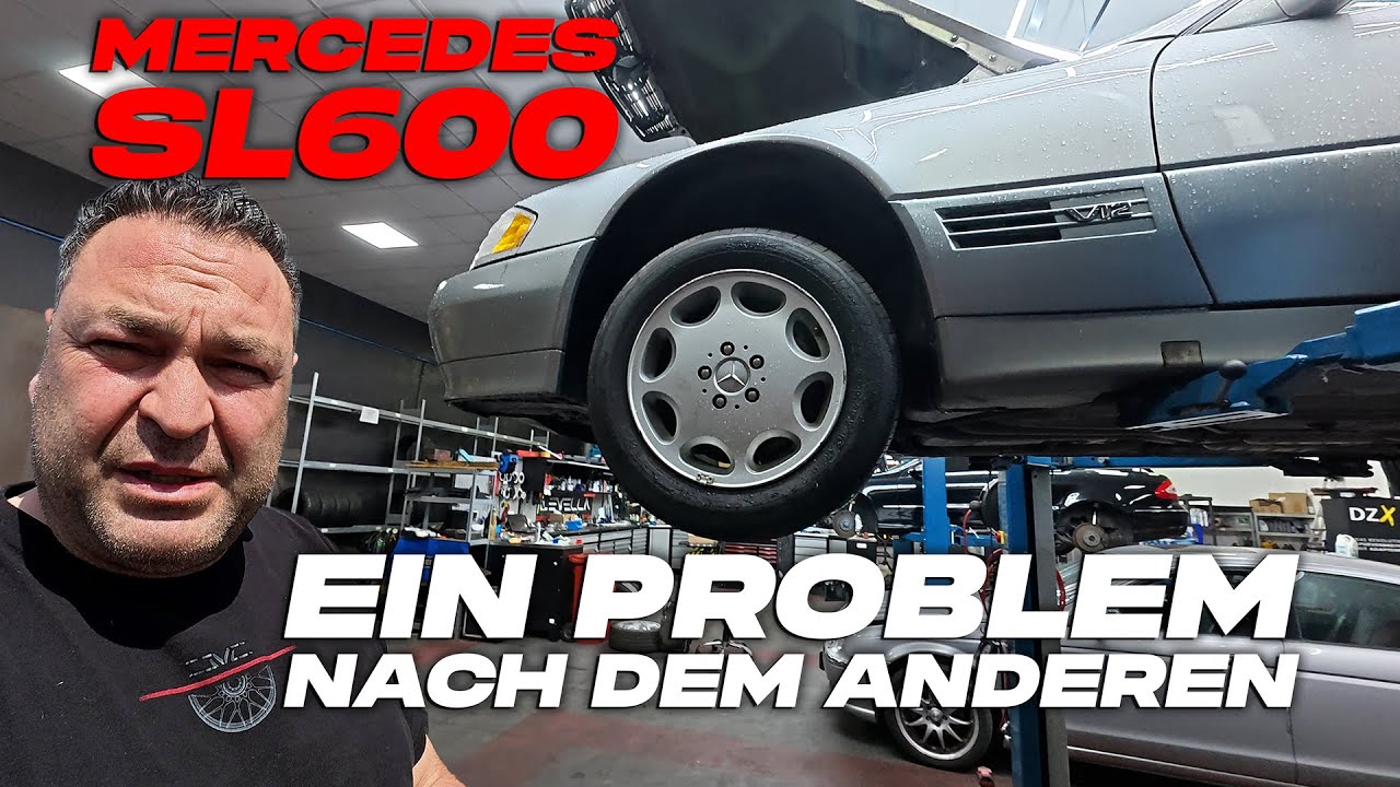 Mercedes SL600 R129 frisst uns die Haare vom Kopf! - Ein Problem jagt das nächste!
