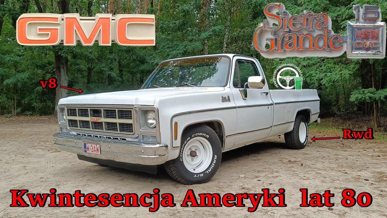 1980 GMC Sierra - Kwintesencja Ameryki lat 80