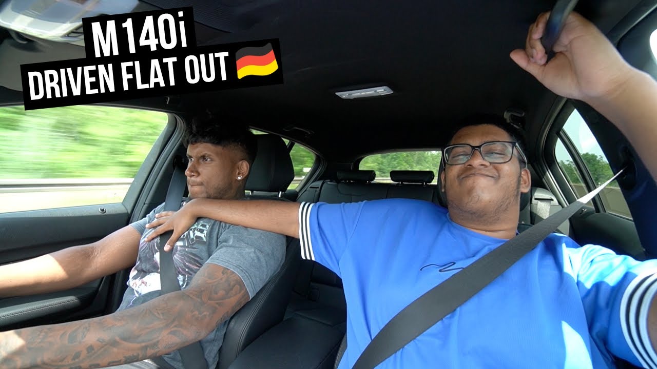 ПУГАЮ своего БРАТА на автобане на М140i (при участии NURBURGRING)
