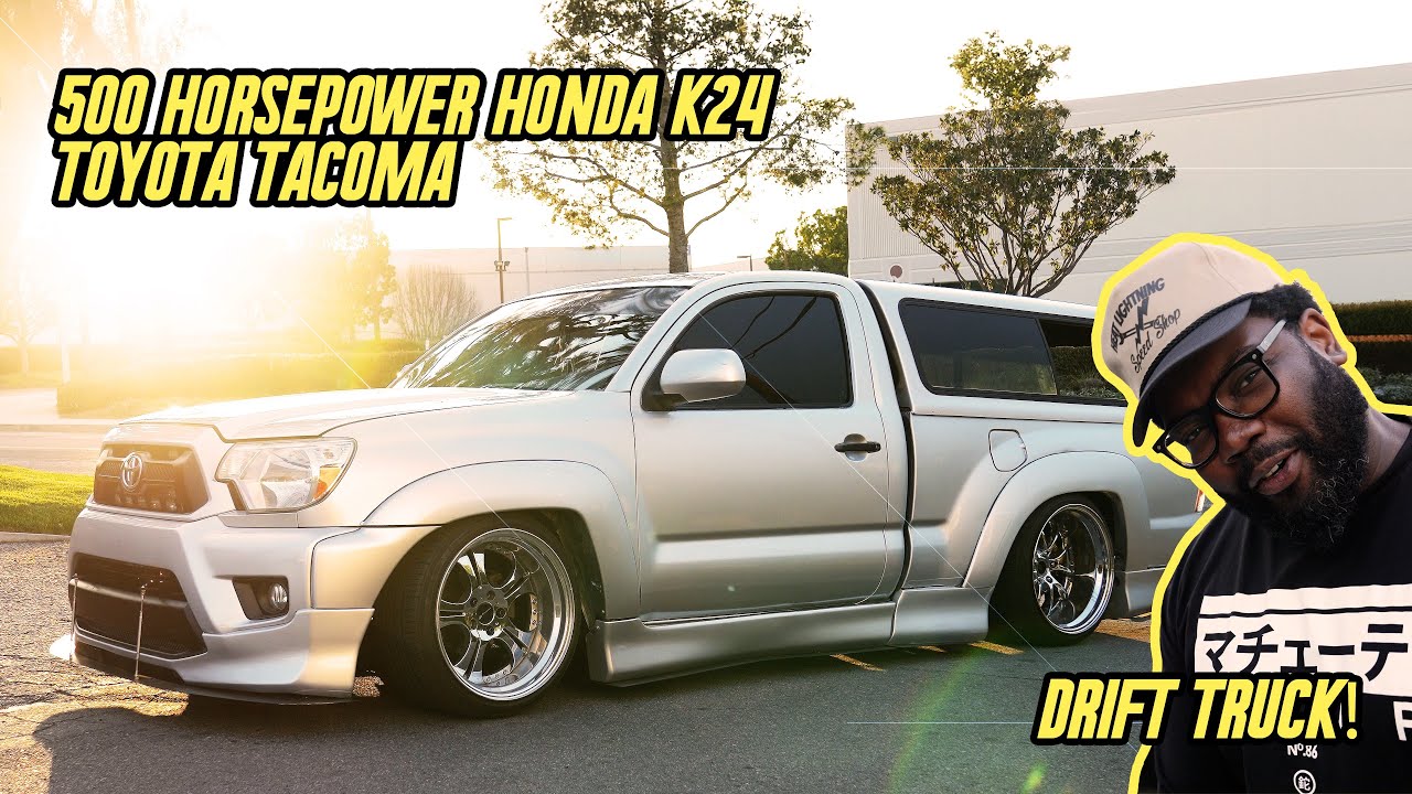 Toyota Tacoma With A Turbo HONDA 500hp Engine Swap | Build Breakdown