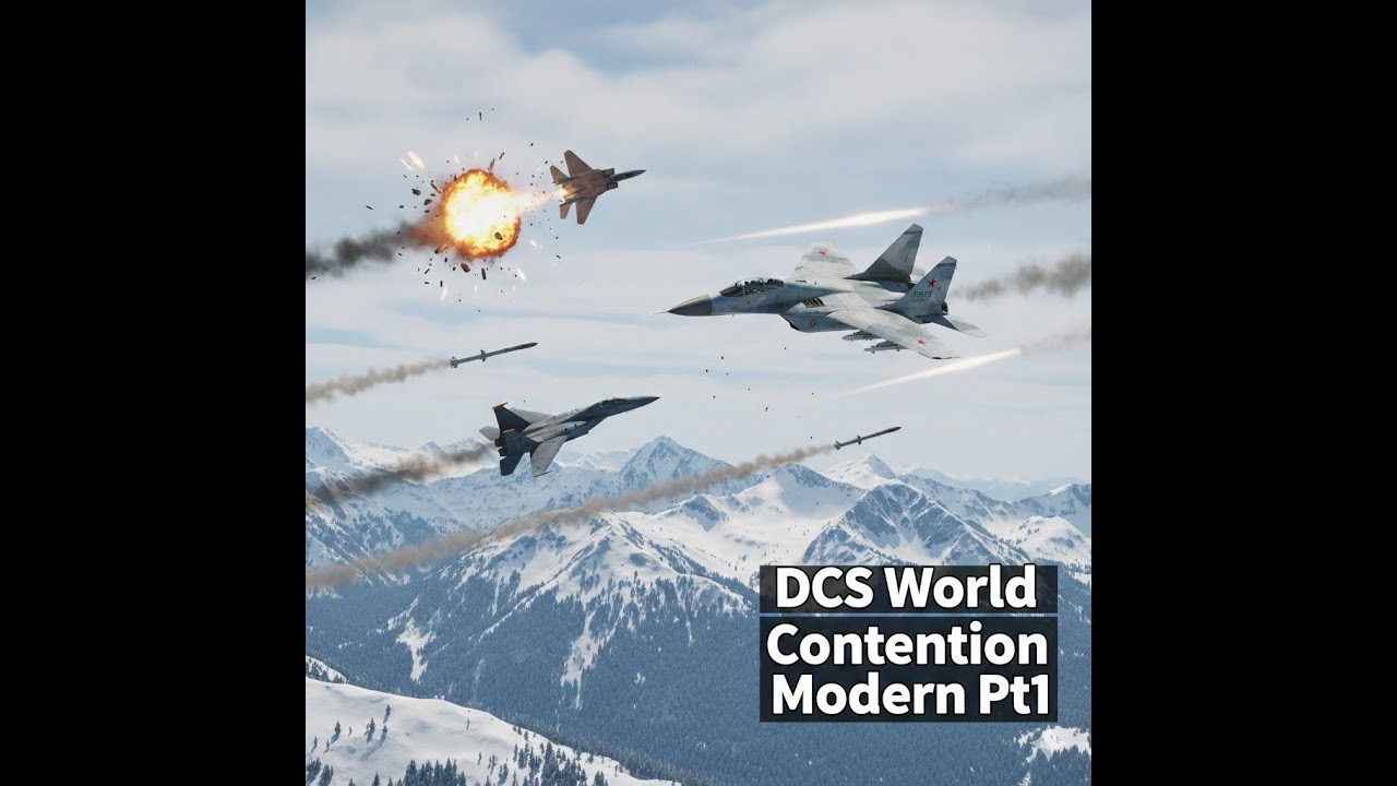 R-27ET & PL-12: The Deadly Duo | Mig-29| Dcs World | Contention Modern | Pt1