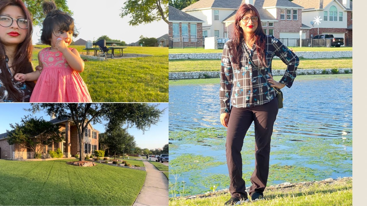 আমেরিকা।Our Neighborhood Tour।House Rent & House price of America@bornylifestylevlog॥USA life