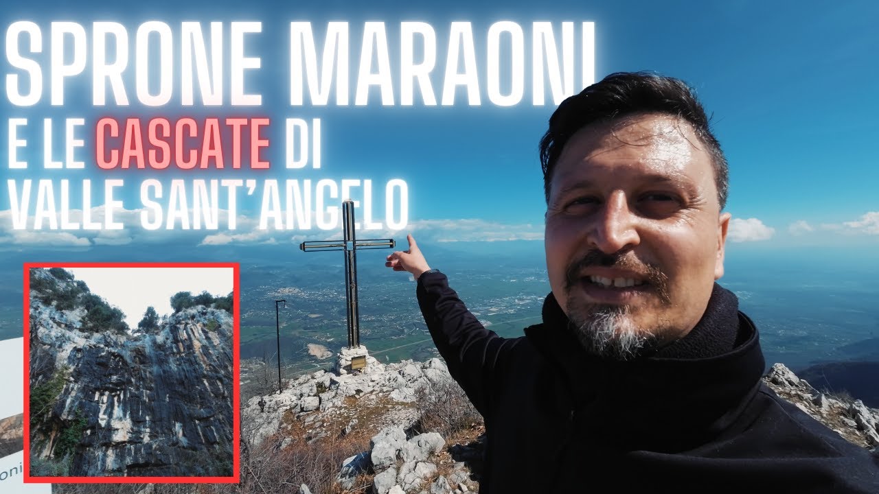 Sprone Maraoni e le cascate situtate nella bellissima vallata di Sant'Angelo