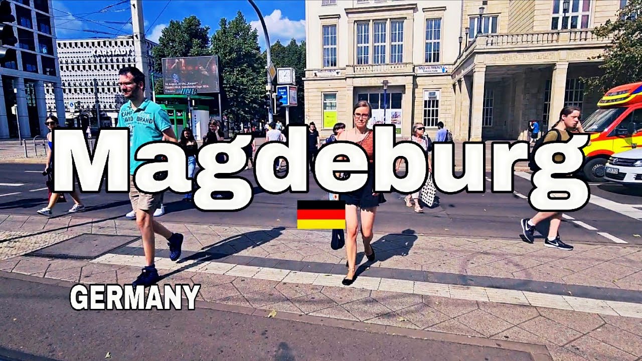 Magdeburg Germany 🇩🇪 Walking Tour | Explore This Beautiful City – 2024