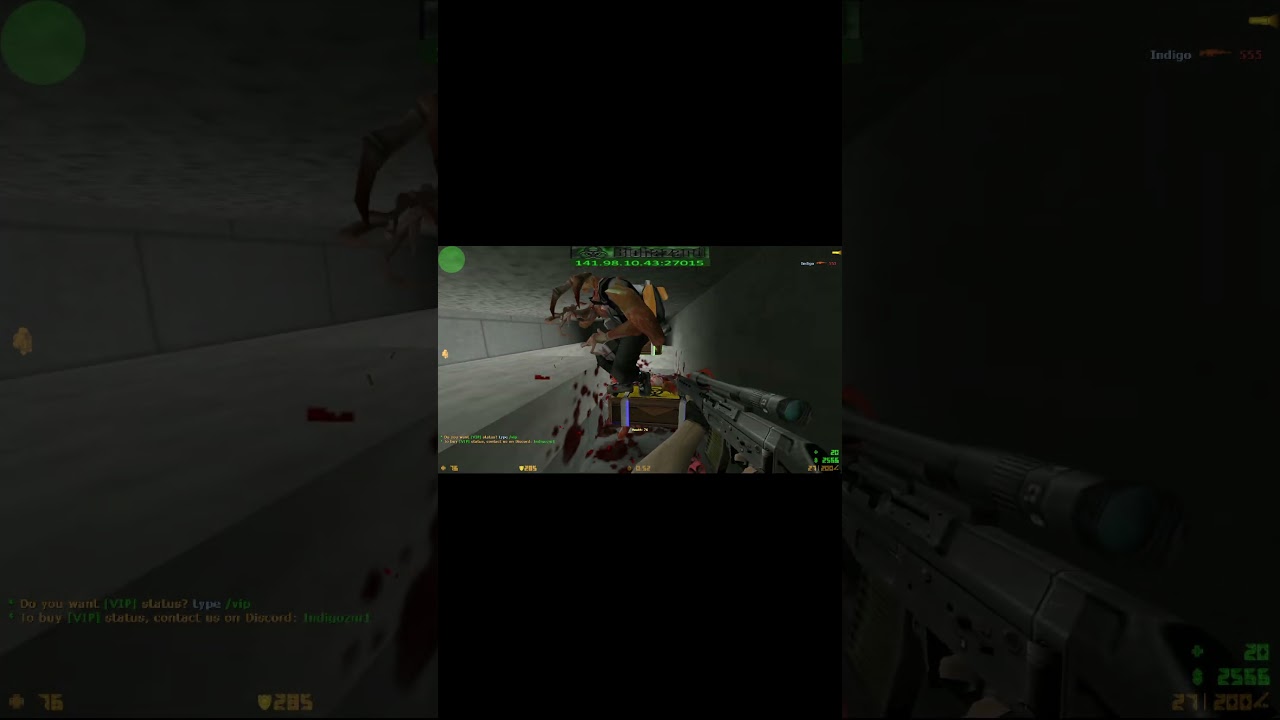 CS 1.6 Зомби сервер Биохазард с лазерами