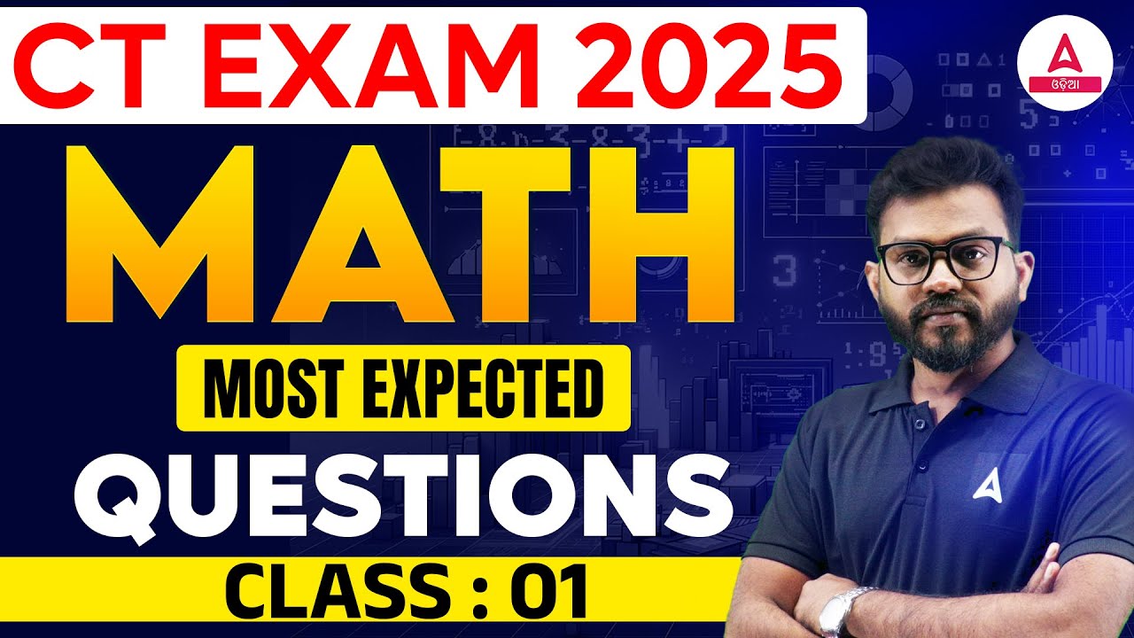 CT Exam Preparation 2025 I CT Exam Math Most Expected Questions | By Shasi Sir #1