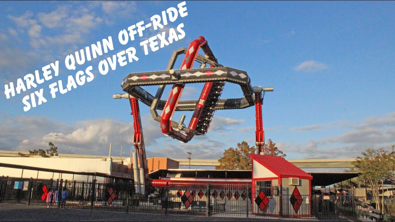 Harley Quinn Spinsanity | Six Flags Over Texas
