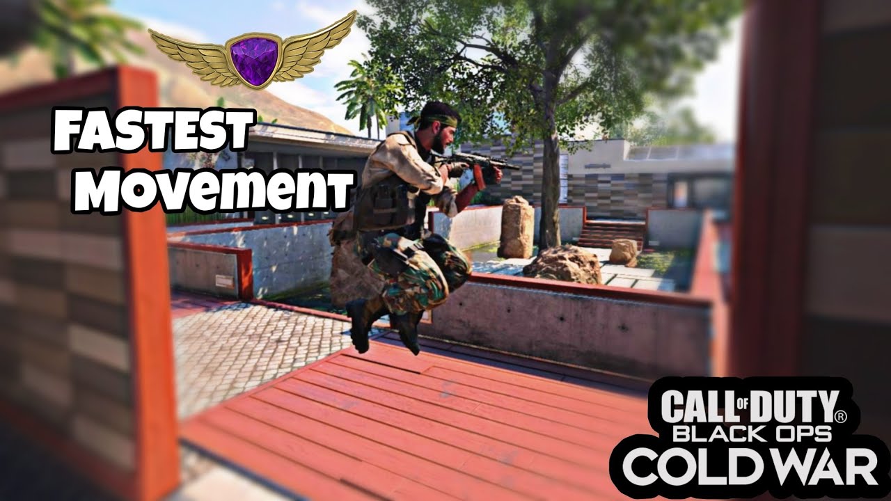 The FASTEST MOVEMENT on COD Cold War (Sprint Glitch)