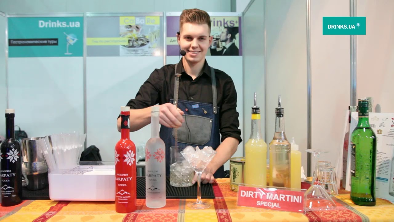 DRINKS.UA: Коктейль на основе премиум-водки Mogutni Karpaty