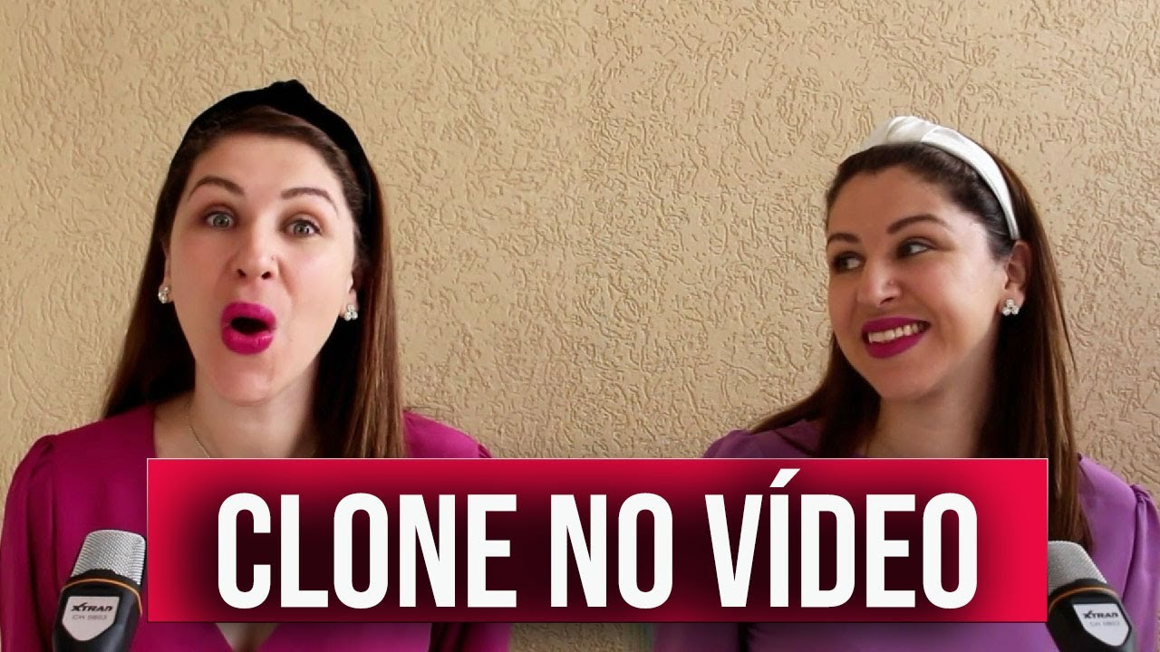 Como fazer Clone DUAS PESSOAS no V&iacute;deo pelo Celular com  Capcut