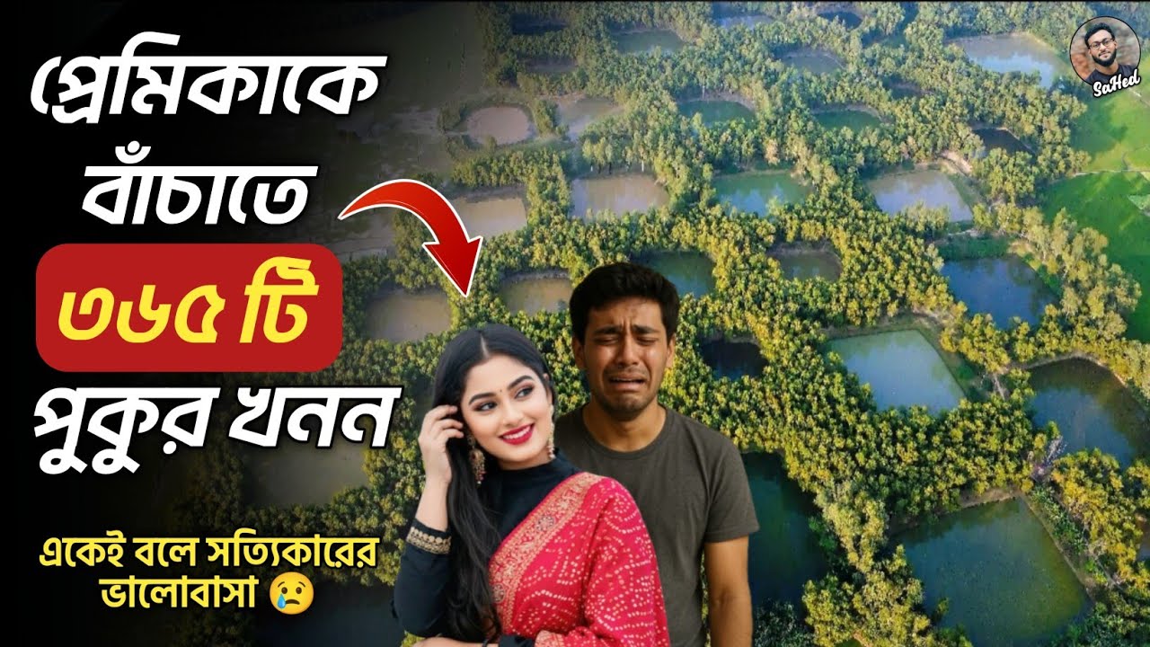 প্রেমিকাকে বাঁচাতে ৩৬৫ টি পুকুর খনন! | একেই বলে সত্যিকারের ভালোবাসা | চক চান্দিরা নওগাঁ |