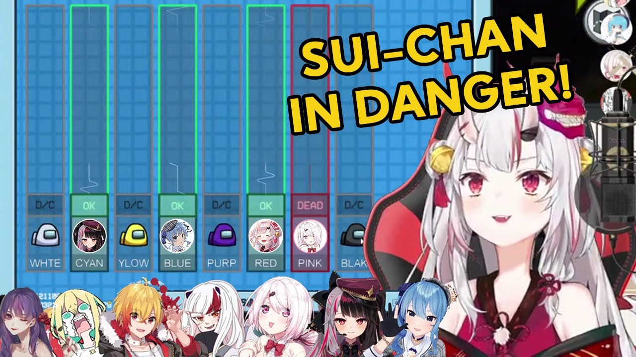 Ayame's PoV - Vtubers Among Us Collab - Last Round【ENG SUB】【Hololive】