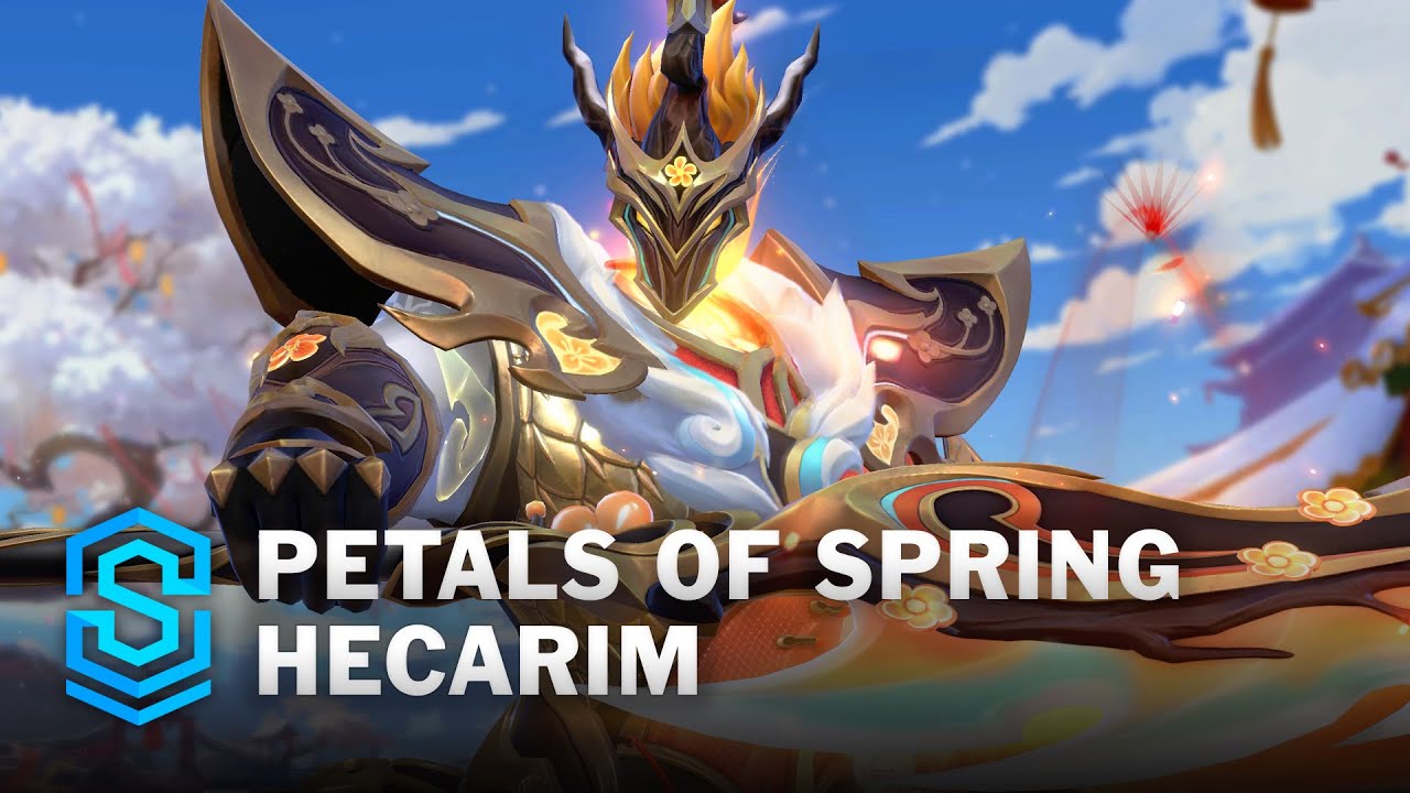 Petals of Spring Hecarim Wild Rift Skin Spotlight