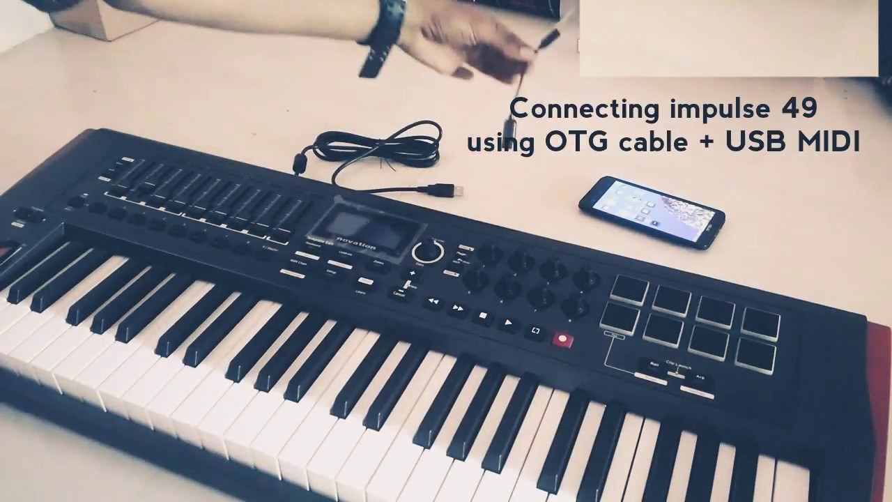 Novation Impulse 49  + Android M + DRC -Testing & Mapping-720p