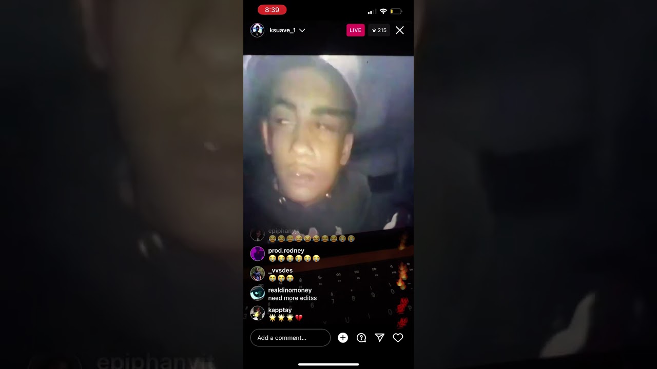 K Suave On Instagram Live Showing His Old Music Videos 1/25/23