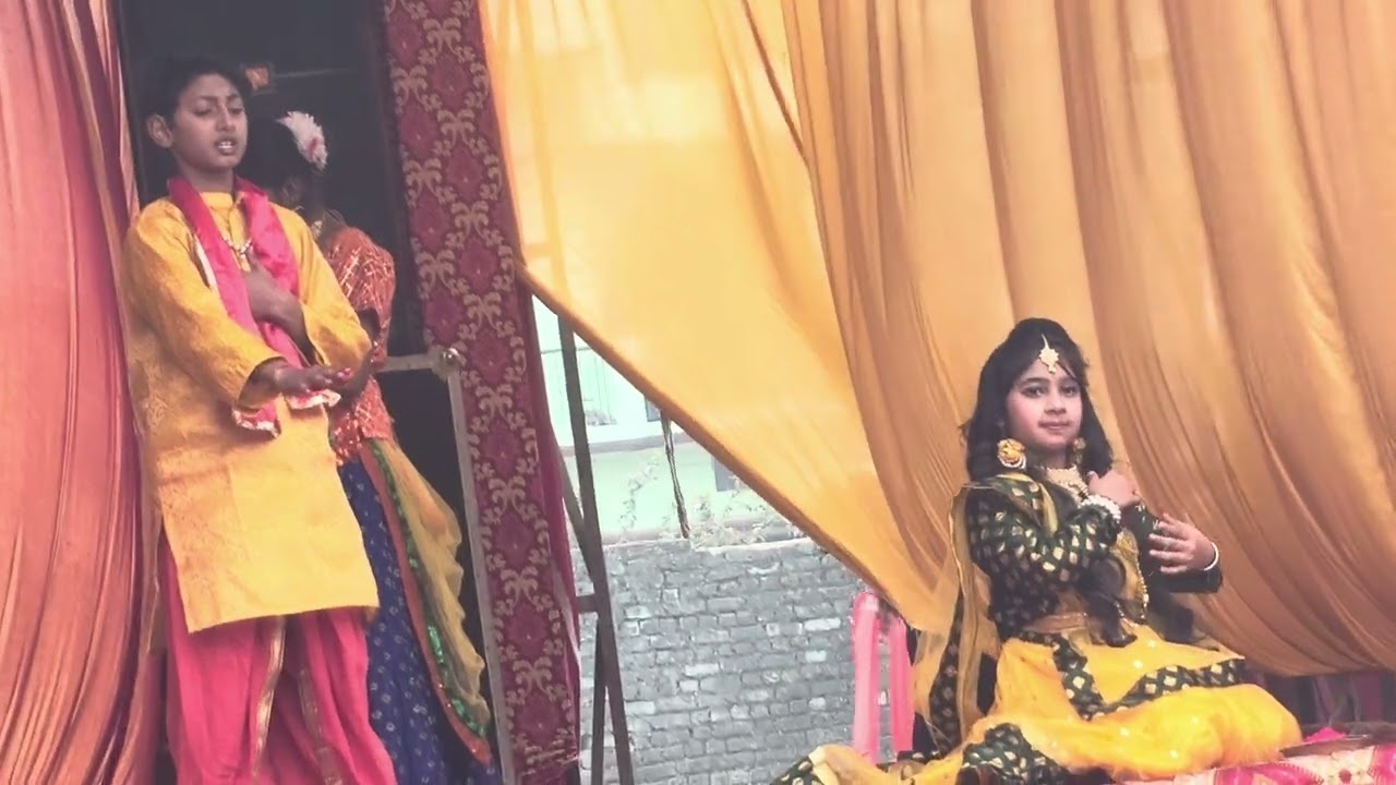 #Jaishrikrishna #srishti playing the role of #dropati  Srishti #follower #hilights 