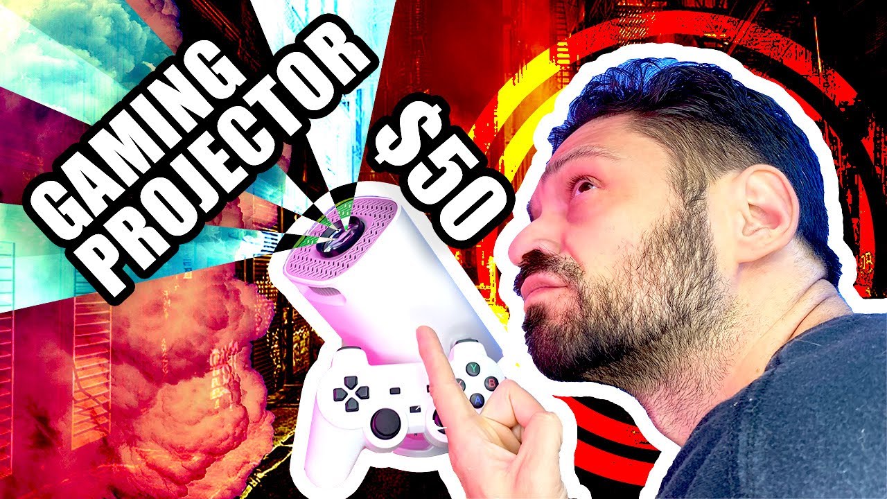 Я протестировал САМЫЙ ДЕШЁВЫЙ игровой проектор на AliExpress