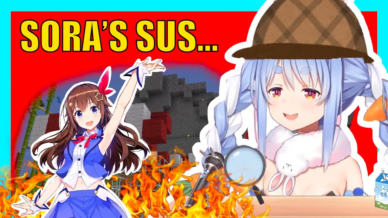 Pekora suspects Sora of DESTROYING her attraction, STALKS her